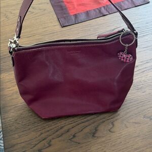 Coach Metallic Pink Shoulder Bag